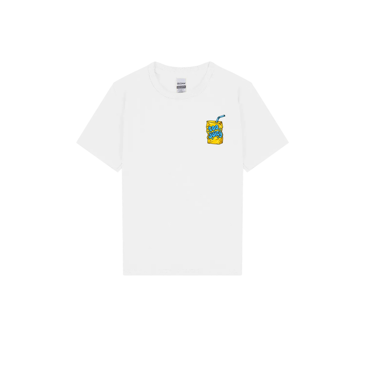 White front flat lay