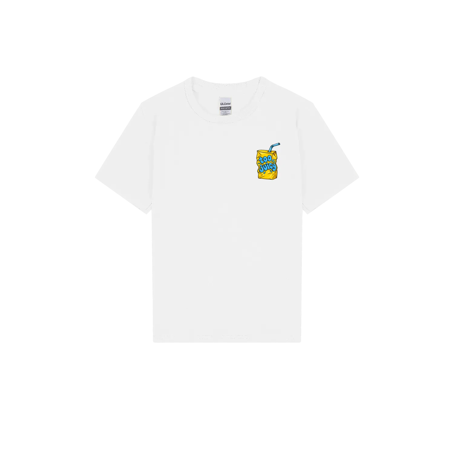 White front flat lay